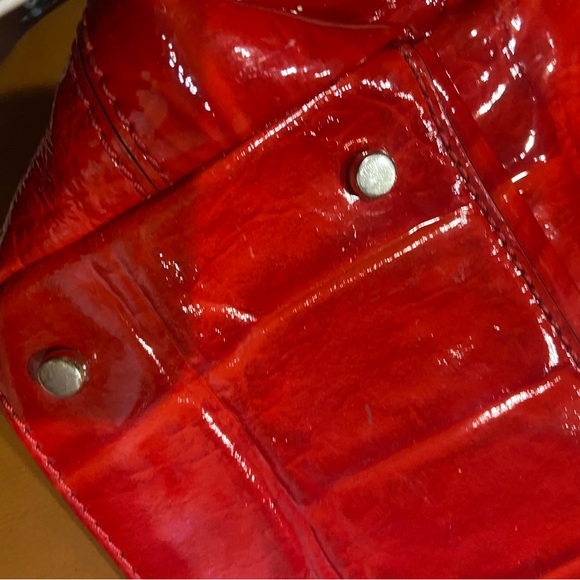 Kate Spade red patent purse - Picture 8 of 9